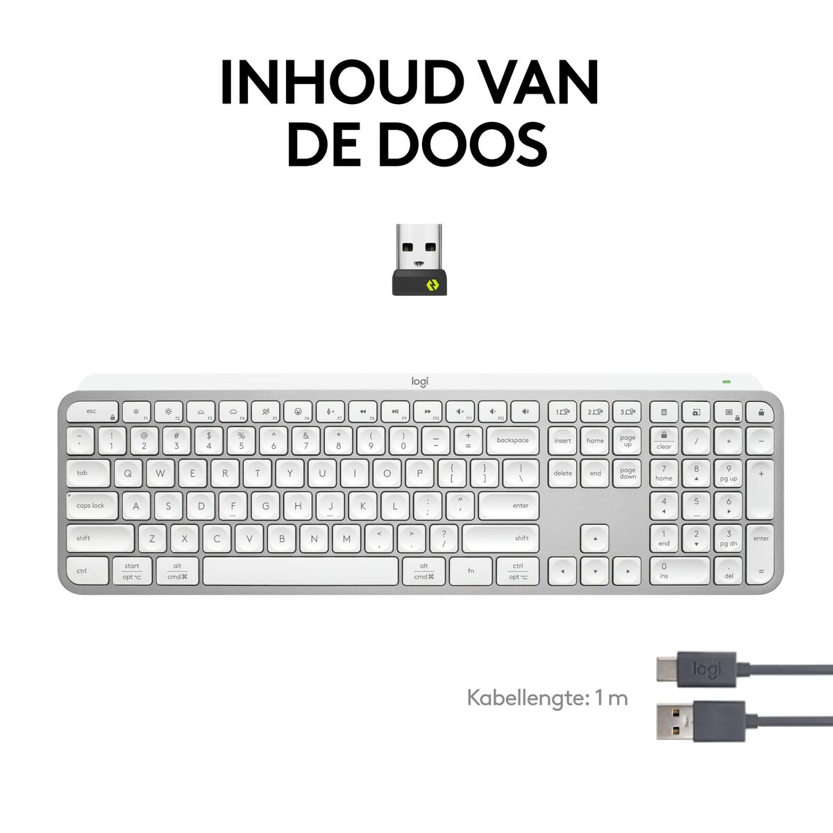 Clavier Logitech 920-011588 Espagnol Qwerty QWERTY Qwerty US